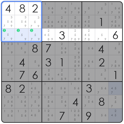 sudoku tip
